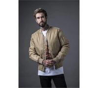 Urban Classics Bomberjacke Basic Herren Beige Größe S
