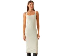 Urban Classics Damen Kleid – Basic Long Baumwolljersey, ärmelloses Maxi, XS–5XL