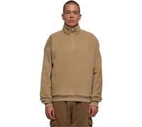 Urban Classics Basic Polar Fleece Troyer Männer Sweatshirt Sand Basics