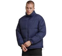 Urban Classics Winterjacke Basic Puffer Winter Jacket Herren, Gr. L Blau (Navy) 100% Polyamid