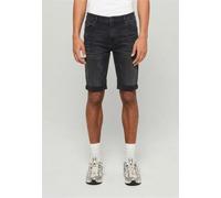 Urban Classics - Basic Slim Black Washed - Shorts - Schwarz - W34 - 98% Baumwolle, 2% Elastan Schwarz W34