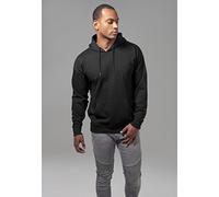Urban Classics Basic Terry Hoody Herren-Kapuzenpullover - schwarz 4XL