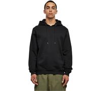 Urban Classics Kapuzenpullover Basic Terry – Herren, Regular Fit, Kängurutasche – Schwarz M