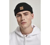 Urban Classics Unisex Strick-mütze Dogger Beanie Strickmütze, Schwarz (Black 00007), Einheitsgröße EU