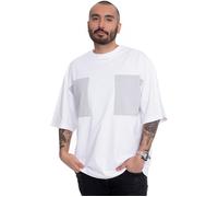 Urban Classics Big Double Pocket Tee in Gr. M in Weiß