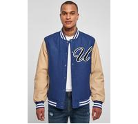 Urban Classics Big U College Jacket in Gr. S in Blau