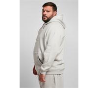 Urban Classics Herren Hoody Blank – Kängurutasche, verstellbare Kapuze – Lightasphalt XXL