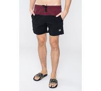 Urban Classics - Block Cherry/Black - Board Shorts - Rot - 3XL - Außenmaterial: 100% Nylon; Innenfutter: 100% Polyester Rot 3XL