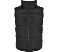 Urban Classics - Block Puffer Black/Black - Weste - Schwarz - S - Shell: 100% Polyamid; Lining: 100% Polyester Schwarz S
