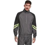 Urban Classics Block Sport Track Jacket Männer in Gr. S in Grau