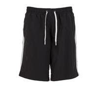 Urban Classics Badeshorts Board Shorts With Patched Stripe TB7397 Black-S