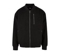 Bomberjacke URBAN CLASSICS "Urban Classics Herren Bomber Blouson" Gr. XL, schwarz (black) Herren Jacken (53114113-XL) black