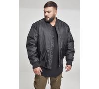 Urban Classics Herren Bomberjacke, Blusen, Schwarz, 5XL Große