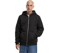 Urban Classics Bonded Sherpa Zip Hoodie in Gr. 5XL in Schwarz