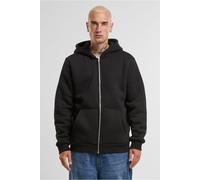 Urban Classics Zip-Hoodie Bonded Sherpa Schwarz Gr. S