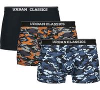 Urban Classics Boxer Short 3-Pack Herren-Boxershort-Set - schwarz camouflage S
