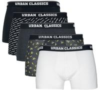 Urban Classics Boxer Shorts 5-Pack Boxershort-Set schwarz grau weiß in 4XL