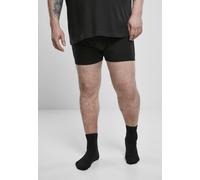 Urban Classics Boxershort Men Boxer Shorts Double Pack Black/Charcoal-XXL