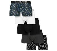 Urban Classics Boxershorts 5 Einheiten S Charcoal / Black / White