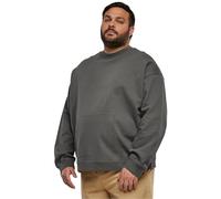 Urban Classics Herren Sweatshirt TB6319-Organic Boxy Pocket Crew darkshadow 100% Baumwolle XXL
