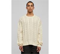 Urban Classics Herren Pullover Boxy Sweater Rundhals Oversize 100% Polyacryl Sand 5XL