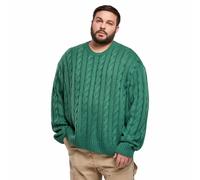 Urban Classics Sweatshirt Boxy Sweater – Herren Rundhals Oversize Grün 5XL