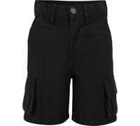 Urban Classics Boys Knee Pleat Cargo Shorts UCK7359 Black-134/140
