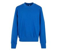 Rundhalspullover URBAN CLASSICS "Urban Classics Boys Light Terry Crew", Jungen, Gr. 158/164, royalblau, 75% Baumwolle, 25% Polyester, unifarben, normal, Rundhals, Pullover Rundhalspullover (12386716-1