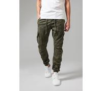 Urban Classics - Camo Cargo Olive Camouflage - Hose - Tarnfarben - W30 - 98% Baumwolle, 2% Elastan Tarnfarben W30