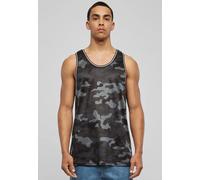 Urban Classics Herren Camo Mesh Tanktop Sport Tank Top, darkcamo, M