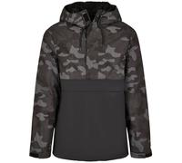 Urban Classics Camo Mix Pull Over Jacket (Sale) darkcamo, Größe XL, Herren, Synthetik