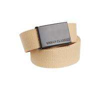 Urban Classics Gürtel Canvas Belts Beige/Black