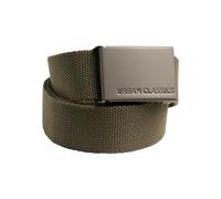 Urban Classics Gürtel Canvas Belts Olive