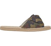 Urban Classics Canvas Mules, Damen Pantoletten, Mehrfarbig (Woodcamo), 36 EU (3.5 UK)