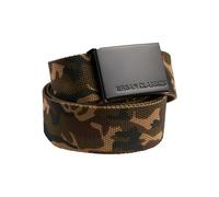 Urban Classics Canvas Struktur Belt Unisex Gürtel schwarz