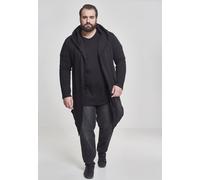 Urban Classics Hoodie Herren LONG HOODED OPEN EDGE CARDIGAN TB1389 Schwarz Black, Größe:M