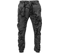 Urban Classics Cargo Jogging Pants Grey Camo Größe: 32 | Cargohosen Outlet | Herren | Grau