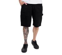 Urban Classics - Carpenter Black - Shorts - Schwarz - W34 - 100% Baumwolle Schwarz W34