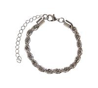 Urban Classics Charon Intertwine Bracelet Armband silberfarben