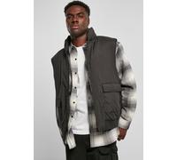 Urban Classics - Clean Puffer Black - Weste - Schwarz - S - Obermaterial: 100% Polyester; Futter: 100% Polyester Schwarz S