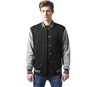 Urban Classics College Jacke 2-tone College Sweatjacket Black/Grey-M