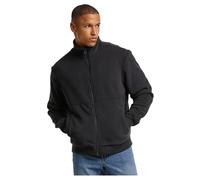 Urban Classics Herren Tb7016-colour Block Polar Fleece Jacket Leichte, Black/black, XL EU