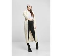Urban Classics Damen Strickjacke Ladies Hooded Feather Cardigan mit Kapuze Beige Gr. M