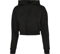 Urban Classics Damen Short Terry Hoody Schwarz XXL