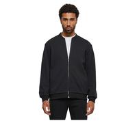 Urban Classics Herren Jacke Cozy College, Loose Fit, 95% Baumwolle/5% Elasthan, Schwarz 4XL