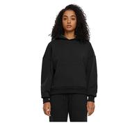 Urban Classics Damen Kapuzenpullover Cozy Oversized – 95% Baumwolle, 5% Elasthan – Gr. L Schwarz