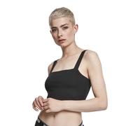 Urban Classics Ladies Cropped Top Double Pack Top schwarz weiß in M