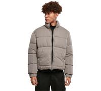 Outdoorjacke URBAN CLASSICS "Herren Cropped Puffer Jacket" Gr. L, grau (asphalt) Herren Jacken Outdoorjacken (71055038-L)