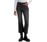 Urban Classics Damen Jeanshose Ladies Cropped Flared Denim Pants, Slim Fit Jeans für Frauen, Stretch Jeans, Skinny Jeans