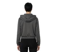 Trainingsjacke URBAN CLASSICS "Urban Classics Ladies Cropped Track Jacket", Damen, Gr. XXL, magnet, 100% Polyester, unifarben, normal, ohne Ausschnitt, Jacken Trainingsjacke (96145725-XXL) magnet